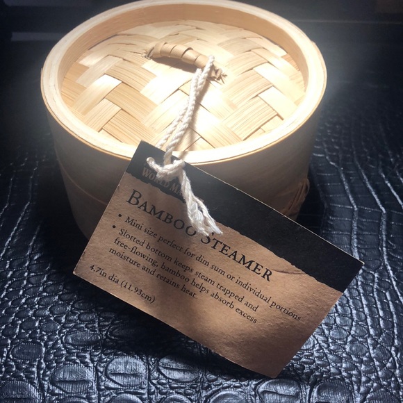 World Market Bamboo Mini Steamer - Picture 1 of 4